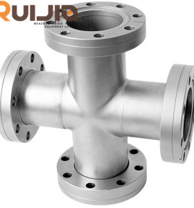 CF Vacuum Flange Fittings 4 way Crosses-Two Flange Rotatable Wholesale China