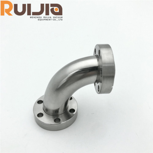 CF Vacuum Flange Fittings 90°Elbows Rotatable,Stainless Steel,Suitable For Ultra-high   Vacuum Applications