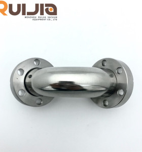 CF Vacuum Flange Fittings 90°Elbows Rotatable,Stainless Steel,Suitable For Ultra-high   Vacuum Applications