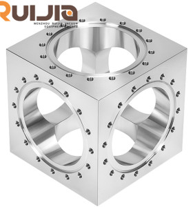 CF Vacuum Flange Fittings & Components 6-way Cubes/Crosses with Fractional thread Wholesale   China
