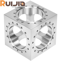 CF Vacuum Flange Fittings & Components 6-way Cubes/Crosses with Fractional thread Wholesale   China