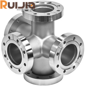 Componentes de tubería de vacío CF Accesorios de cruces de 5 vías - Accesorios fijos Venta al por mayor de China