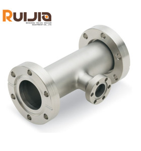 CF Vacuum Flange Components & Fittings Reducing Tees Wholesale China
