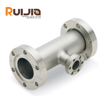 CF Vacuum Flange Components & Fittings Reducing Tees Wholesale China