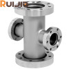 CF Vacuum Flanges Fittings & Component 4 way Reducing Crosses China Manufacture