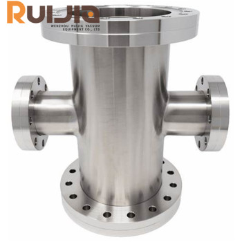 CF Vacuum Flanges Fittings & Component 4 way Reducing Crosses China Manufacture