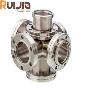CF Vacuum Flange Components/Fittings 6 way Crosses -Three Flange Rotatable Wholesale China