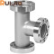 CF Vacuum Flange Fittings Tees-Two Flange Rotatable Stainless Steel Wholesale China