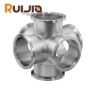 ISO Vacuum Flange Stainless Steel Component,Vacuum Fittings 6-Way Crosses Wholesale China