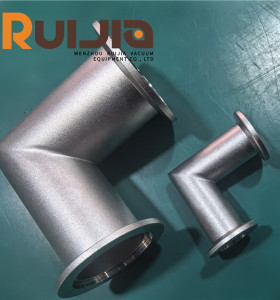 KF Vacuum Flange Fittings,Stainless Steel 90°Mitered Elbows Wholesale China