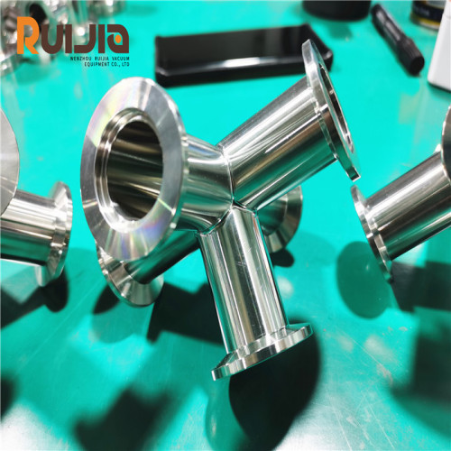 KF Vacuum Five-Way Crosses Vacuum Stainless Steel Flange Fittings Wholesale China