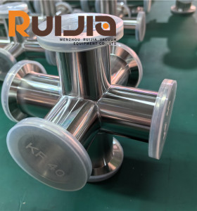 KF Six-Way Crosses Vacuum Stainless Steel Flange Component & Fittings Wholesale China