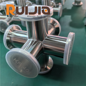 KF Six-Way Crosses Vacuum Stainless Steel Flange Component & Fittings Wholesale China