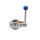 KF Type Manual Butterfly Valves,Stainless Steel for High Vacuum System
