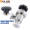 KF Vacuum Manual Angle Valve SS304 Commonly Used for Vacuum System Wholesale China