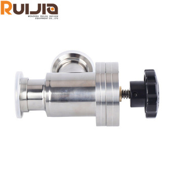 KF Vacuum Manual Angle Valve SS304 Commonly Used for Vacuum System Wholesale China