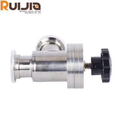 KF Vacuum Manual Angle Valve SS304 Commonly Used for Vacuum System Wholesale China