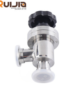 KF Vacuum Manual Angle Valve SS304 Commonly Used for Vacuum System Wholesale China