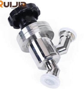 KF Vacuum Manual Y-Type in Line Angle Valve SS304 for Vacuum System Wholesale China