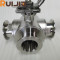 KF High Vacuum Ball Valves,3-Way Manual Ball valves for Vacuum System Wholesale China