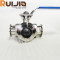 KF High Vacuum Ball Valves,3-Way Manual Ball valves for Vacuum System Wholesale China