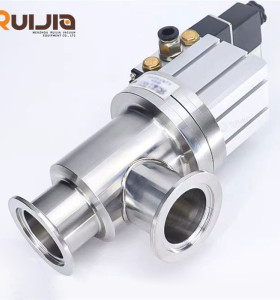 KF Vacuum Pneumatic Angle Valves Stainless Steel Angle Valves Wholesale China