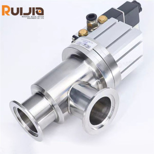 KF Vacuum Pneumatic Angle Valves Stainless Steel Angle Valves Wholesale China