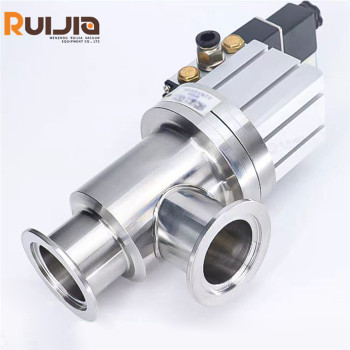 KF Vacuum Pneumatic Angle Valves Stainless Steel Angle Valves Wholesale China