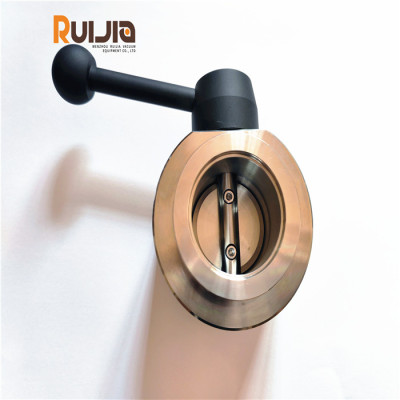 KF Vacuum Manual Butterfly Valves,Stainless Steel 316L Butterfly Valves Wholesale China