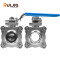 304.S.S.Vacuum Ball Valves Welded Manual 3-Pieces for Vacuum System.
