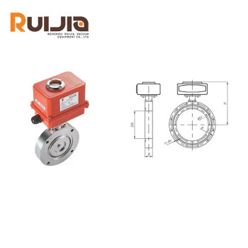 304.S.S High Vacuum Electric Operated Butterfly Valves for Vacuum System Wholesale China