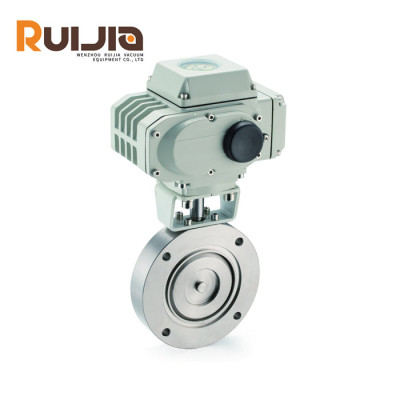 304.S.S High Vacuum Electric Operated Butterfly Valves for Vacuum System Wholesale China