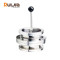 Stainless Steel Vacuum Manual Butterfly Valves ISO-Type for Vacuum System Application