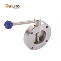 Vacuum Manual ISO Butterfly Valves Stainless Steel 304.S.S for Vacuum Application