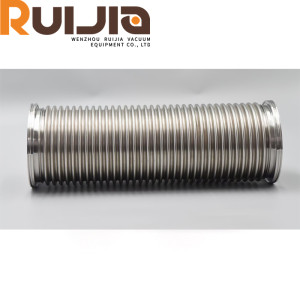 ISO Vacuum flexible hoses Vacuum Bellows | Connection Iso63-Is0100 SS304/316L
