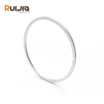 Aluminium ISO63/ISO100 vacuum outer ring for center ring in vacuum system