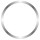 silver plated copper gasket for CF flange CF63