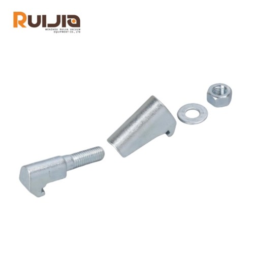 ISO Vacuum double claw clamp 316L.S.S galvanized