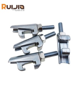 ISO Vacuum double claw clamp 316L.S.S galvanized