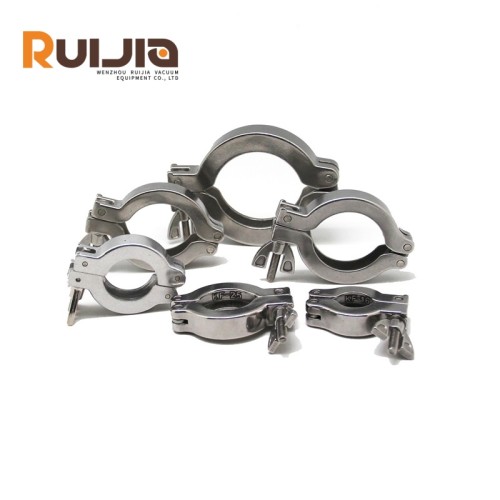 KF Vacuum Clamps Double Pin Stainless steel