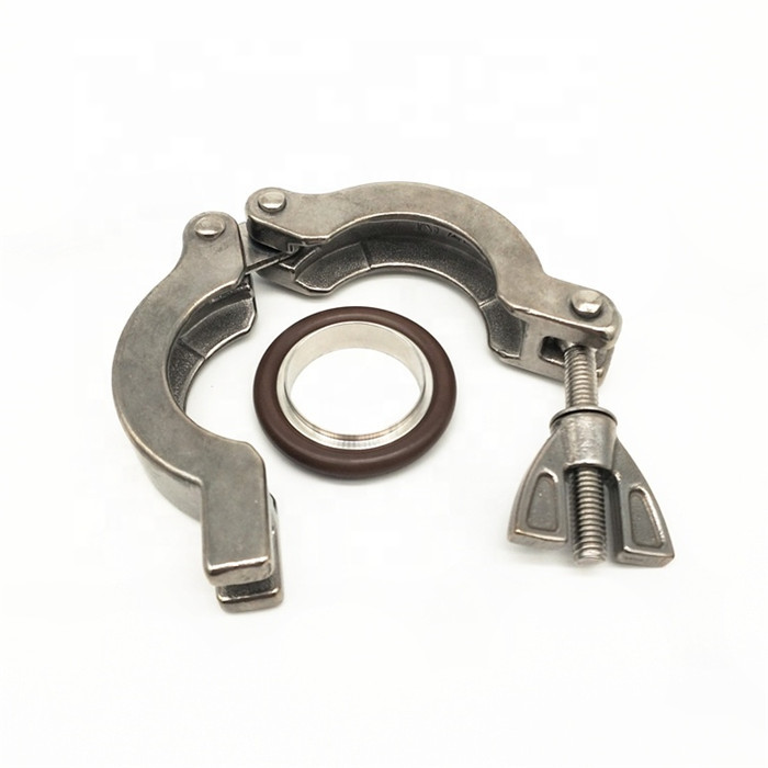 KF vacuum aluminium single pin clamps