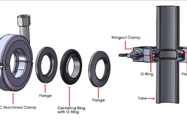 Comparación de bridas KF, ISO, CF y ASA