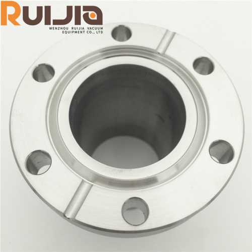 CF Vacuum Component Vacuum Flange Fittings Half Nipple   Nonrotatable SS304/SS316L Wholesale