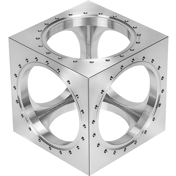 CF vacuum 6-way cubes