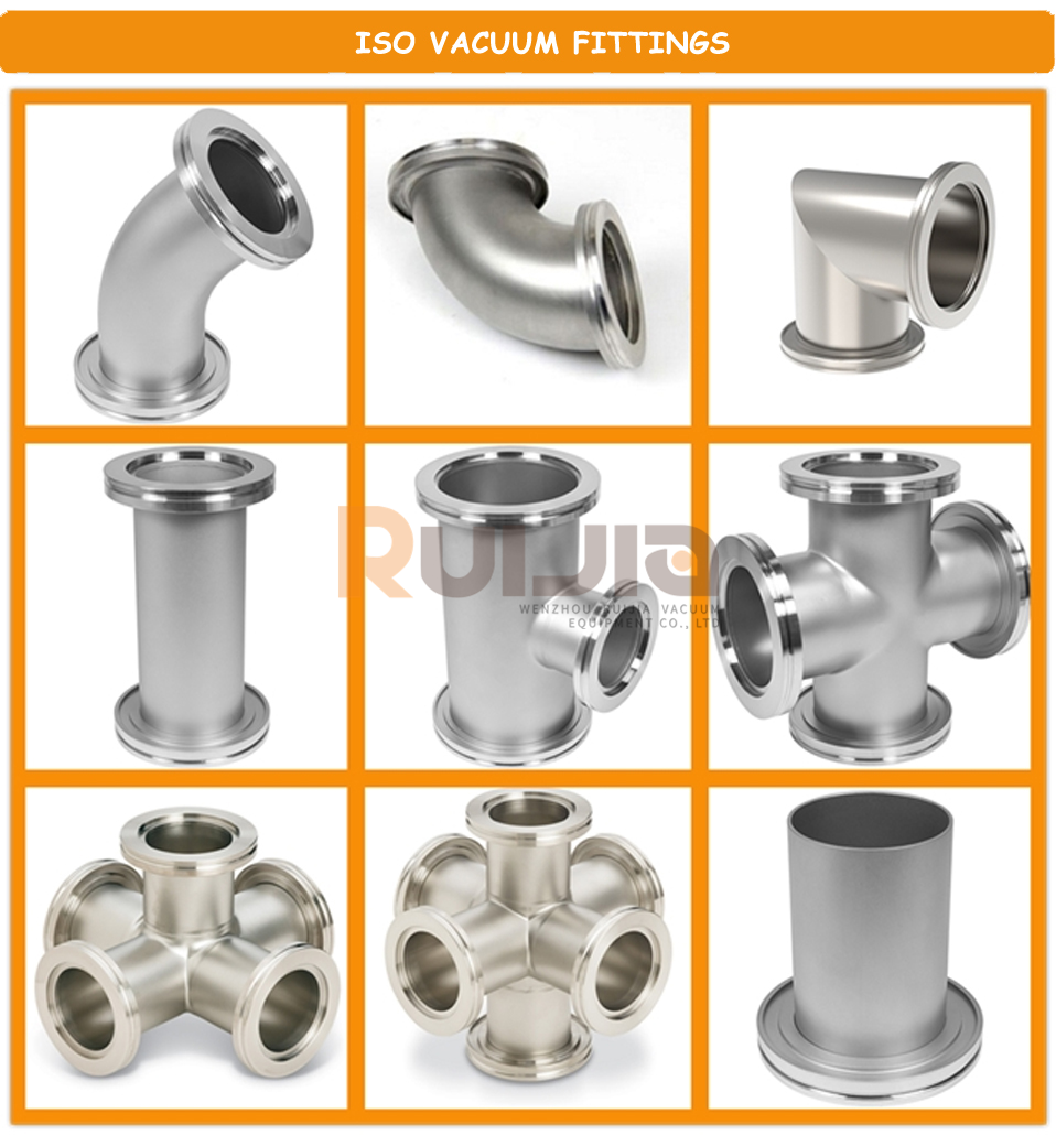 ISO vacuum fittings