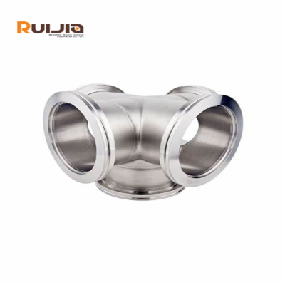 ISO Vacuum Flange Component 5-way Crosses Vacuum Stainless Steel Fittings Wholesale China
