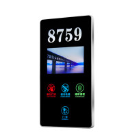 Hotel Number Sign With Doorbell And Do Not Disturb Display
