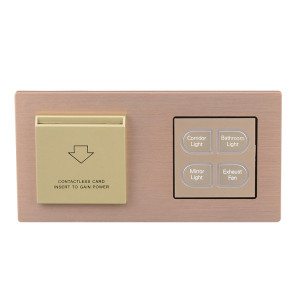 Wall Mounted Smart Electric Light Switch With LED Indicator