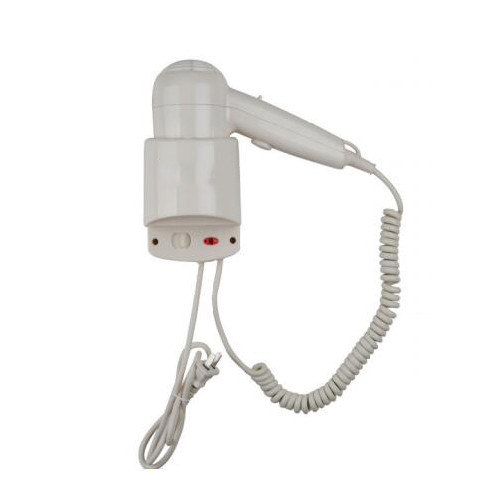 Wall Hanging Hair Dryer With Hanging Loop