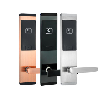 Smart Hotel Door Lock System Opened By RFID Key Card
